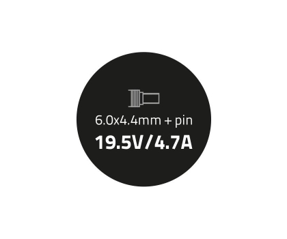 Zasilacz do laptopów QOLTEC Zasilacz do Sony 90W 19.5V 4.7A 6.0*4.4+pin
